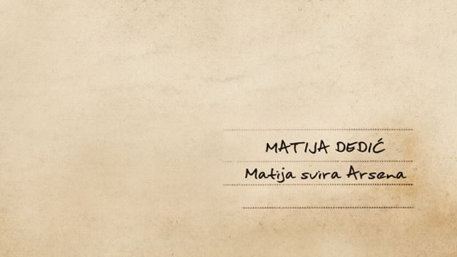 ‘Matija svira Arsena’ najprodavaniji album u Hrvatskoj u 2016.