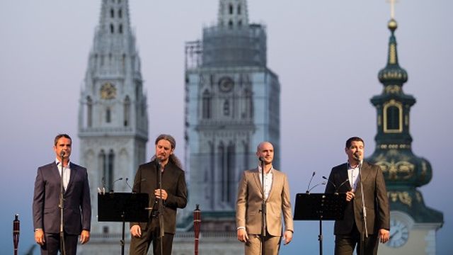 Četiri tenora ispraćena glasnim ovacijama na Gradecu