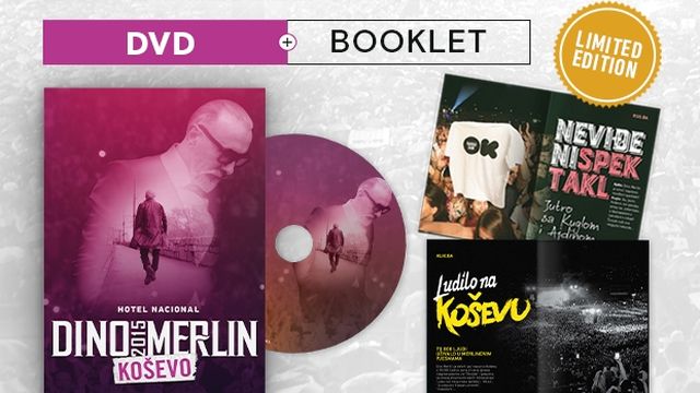 DVD ‘Dino Merlin Koševo 2015’ i ‘Dino Merlin Beograd 2011’