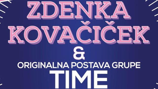 Članovi originalne postave grupe TIME i Zdenka Kovačiček u Novom Sadu i Beogradu