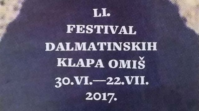 51. Festival dalmatinskih klapa Omiš