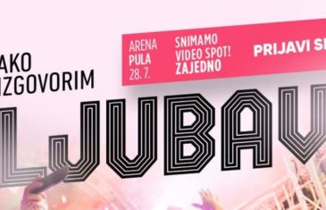 Publika u Areni Pula će sa pozornice snimati spot za pjesmu Dine Merlina
