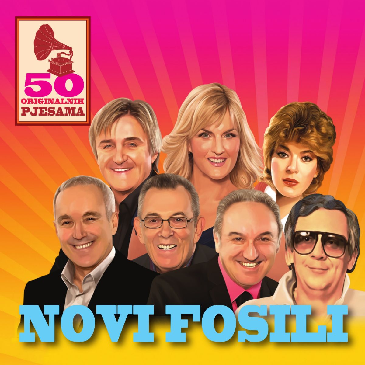 “50 originalnih pjesama” za 50 godina najbolje hrvatske pop skupine Novi Fosili