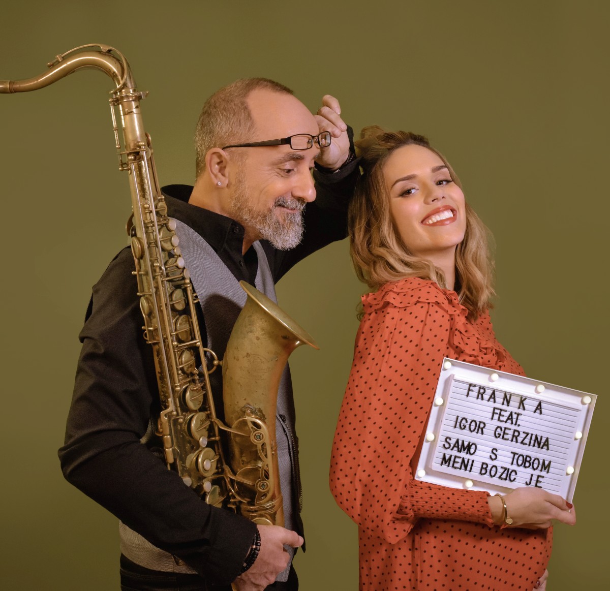 Frankina božićna bajka u suradnji sa saksofonistom Igorom Geržinom