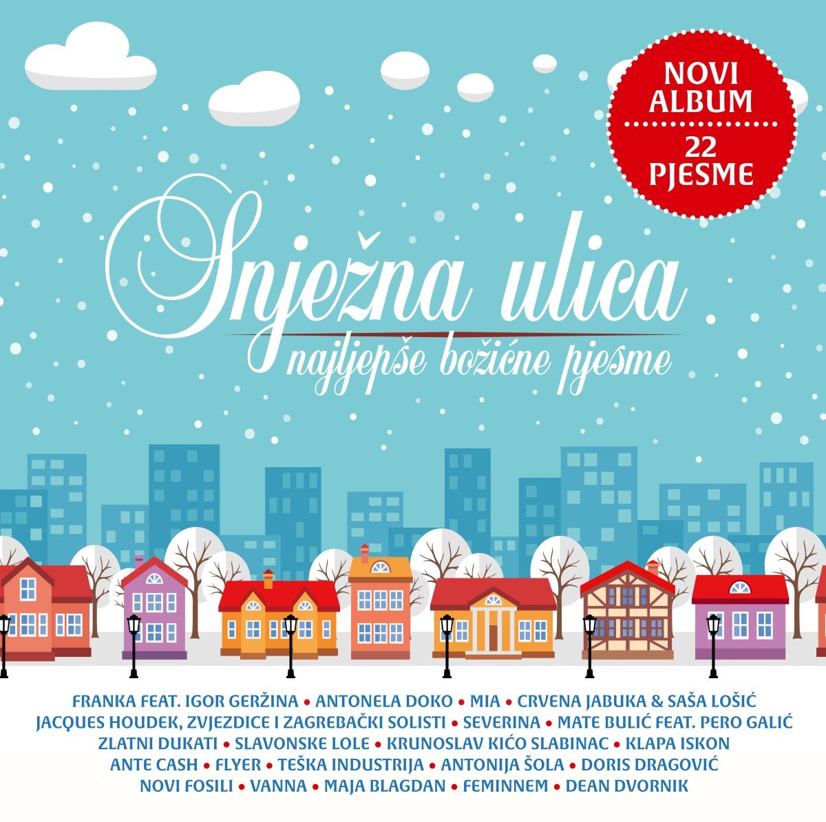 Najljepši poklon za Božić – nova kompilacija “Snježna ulica – najljepše božićne pjesme”