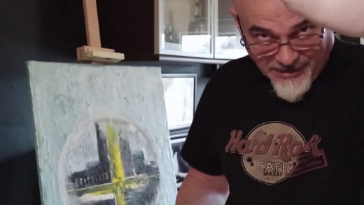 Dalibor Petko Show – Pero iz Opće pokazao ćelavu glavu i slikarski talent | #ostanidoma | 3.5.2020.