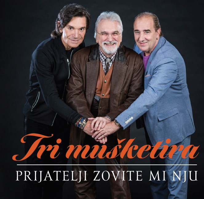 Tri mušketira objavili prvi zajednički album Prijatelji zovite mi nju