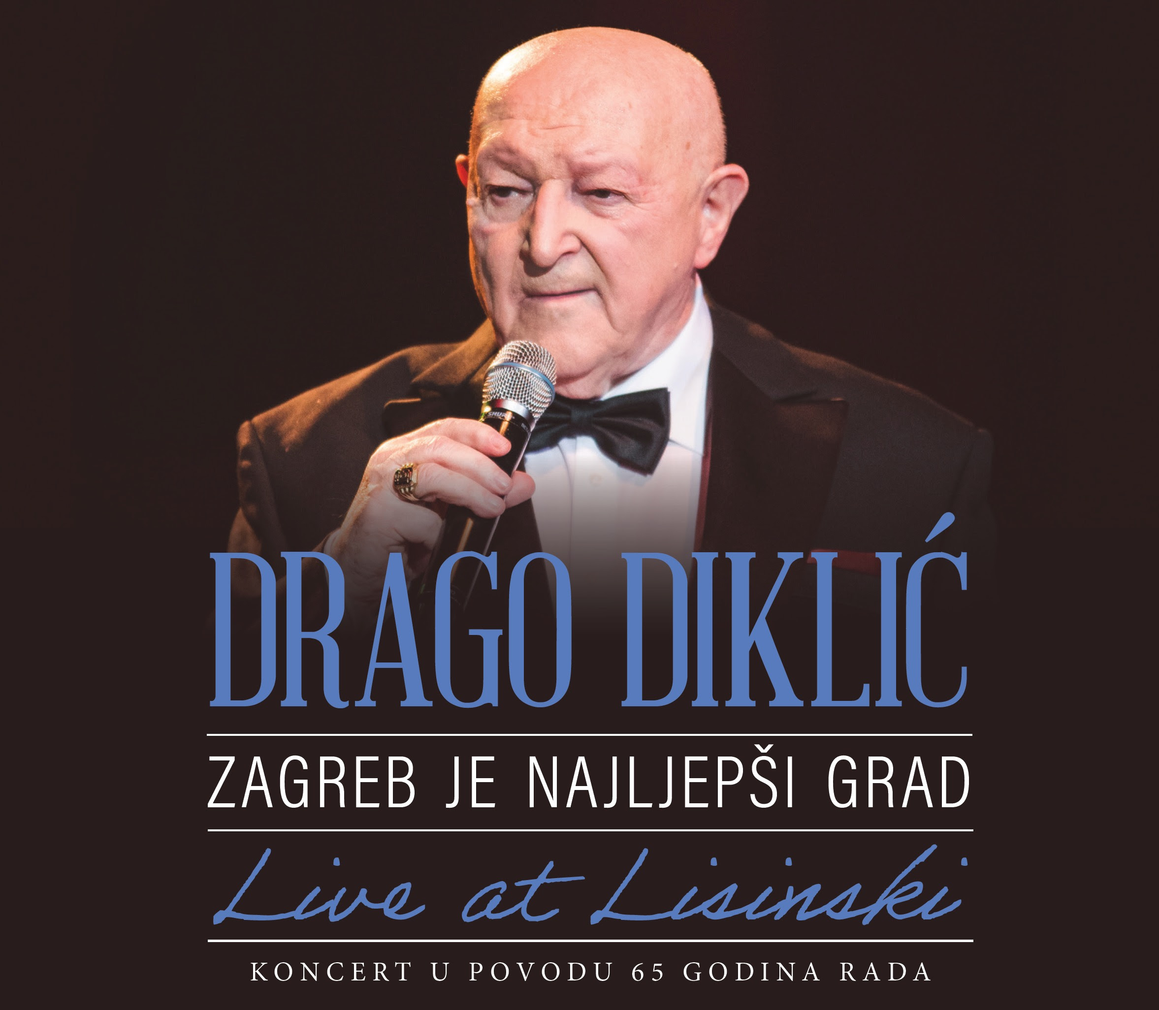 Koncert u Lisinskom, kojim je Drago Diklić proslavio 65 godina karijere, objavljen na dvostrukom CD-u