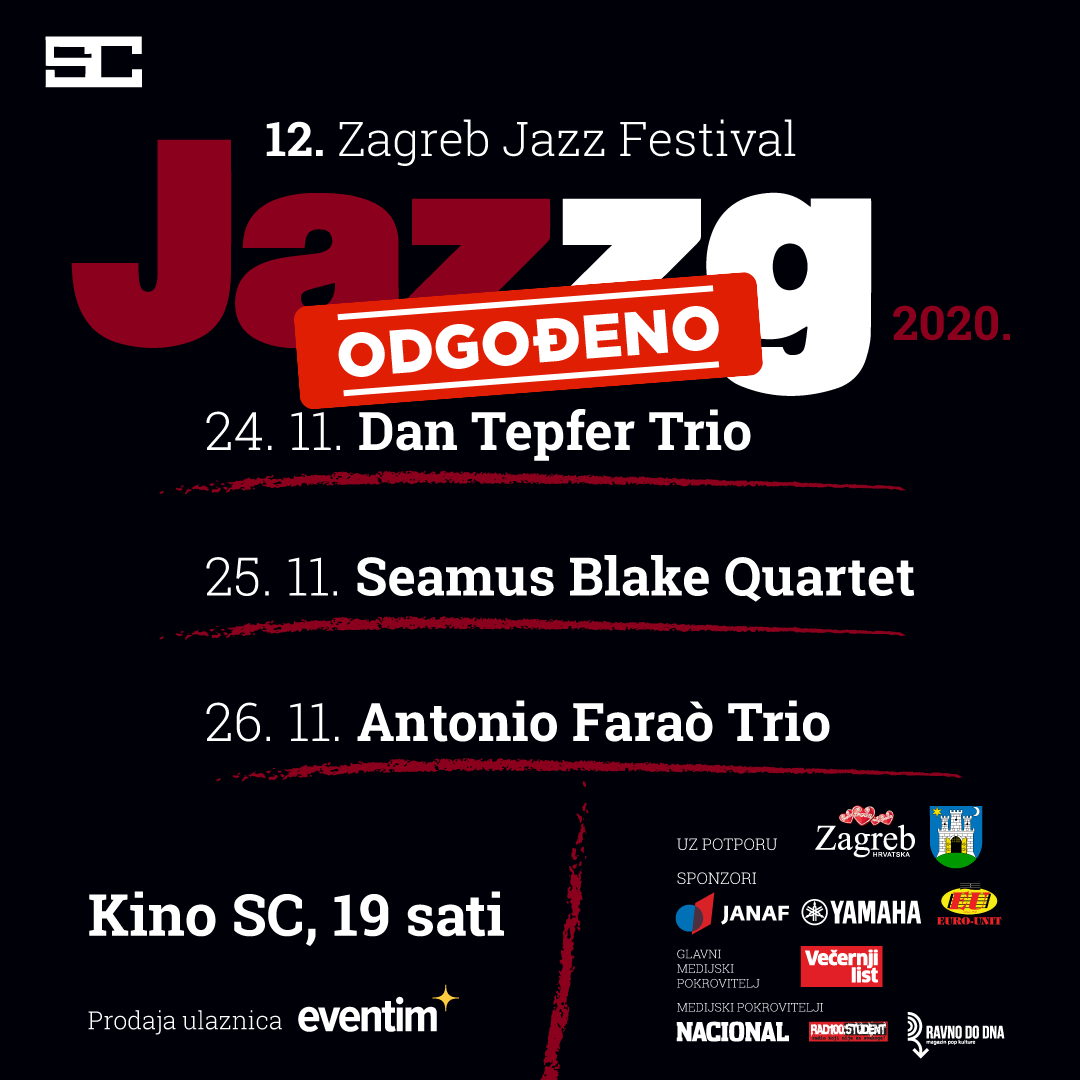 Odgođen 12. Jazzg Festival