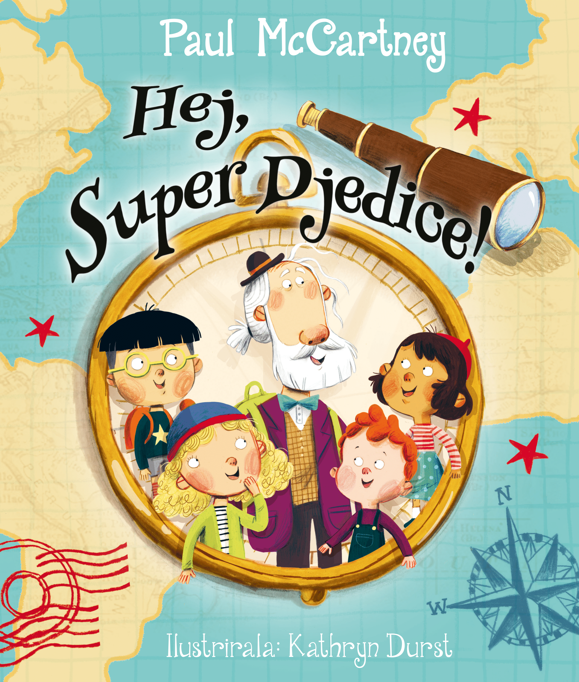 U prodaji hrvatsko izdanje slikovnice legendarnog Paula McCartneyja – Hej, Super Djedice!