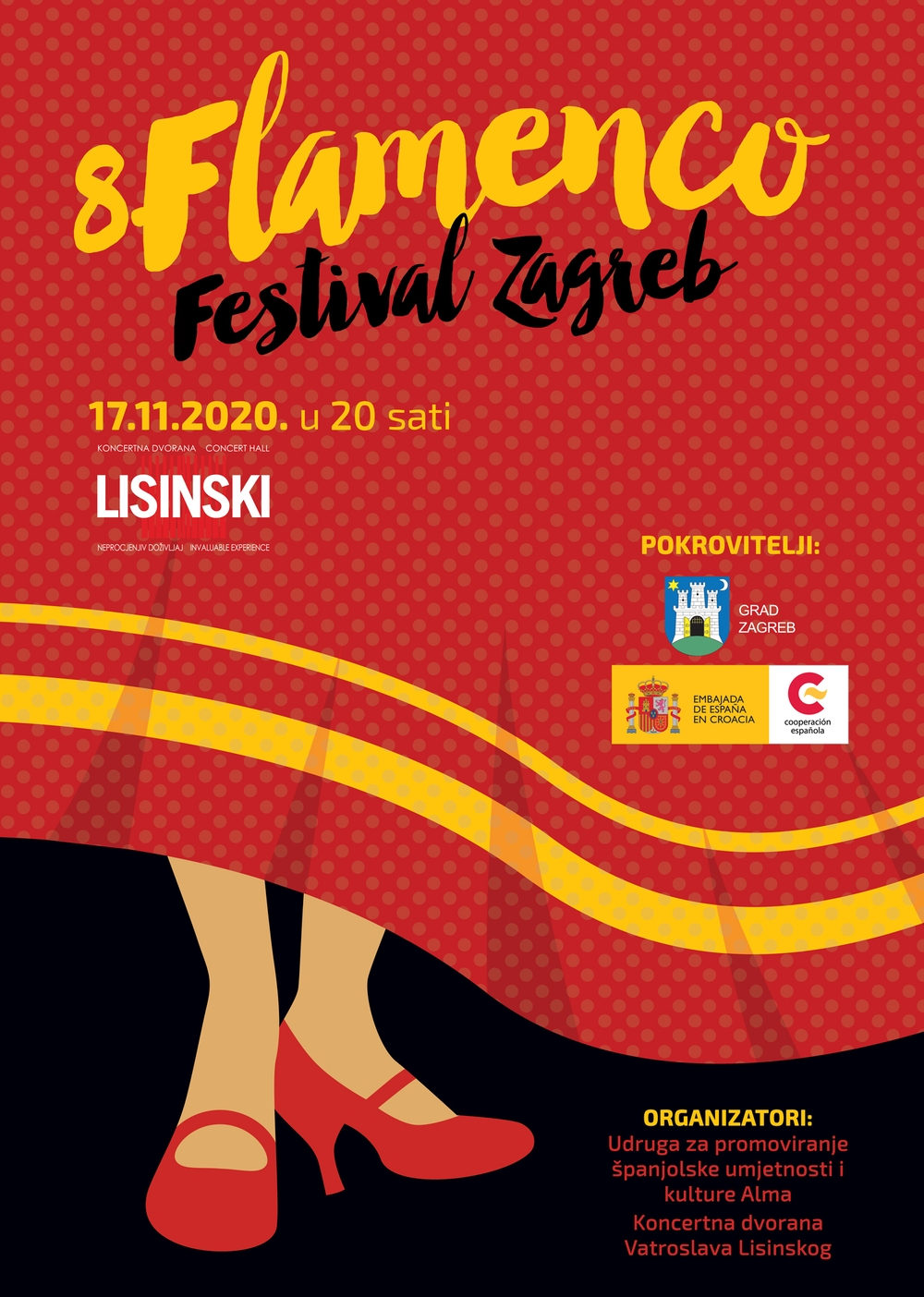 Večeras, 17. studenog, ne propustite Flamenco Festival Zagreb u Lisinskom