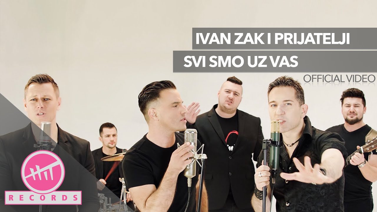 Ivan Zak i prijatelji s pjesmom „Svi smo uz vas“ ostvarili najviši ulaz na HR TOP 40 listu