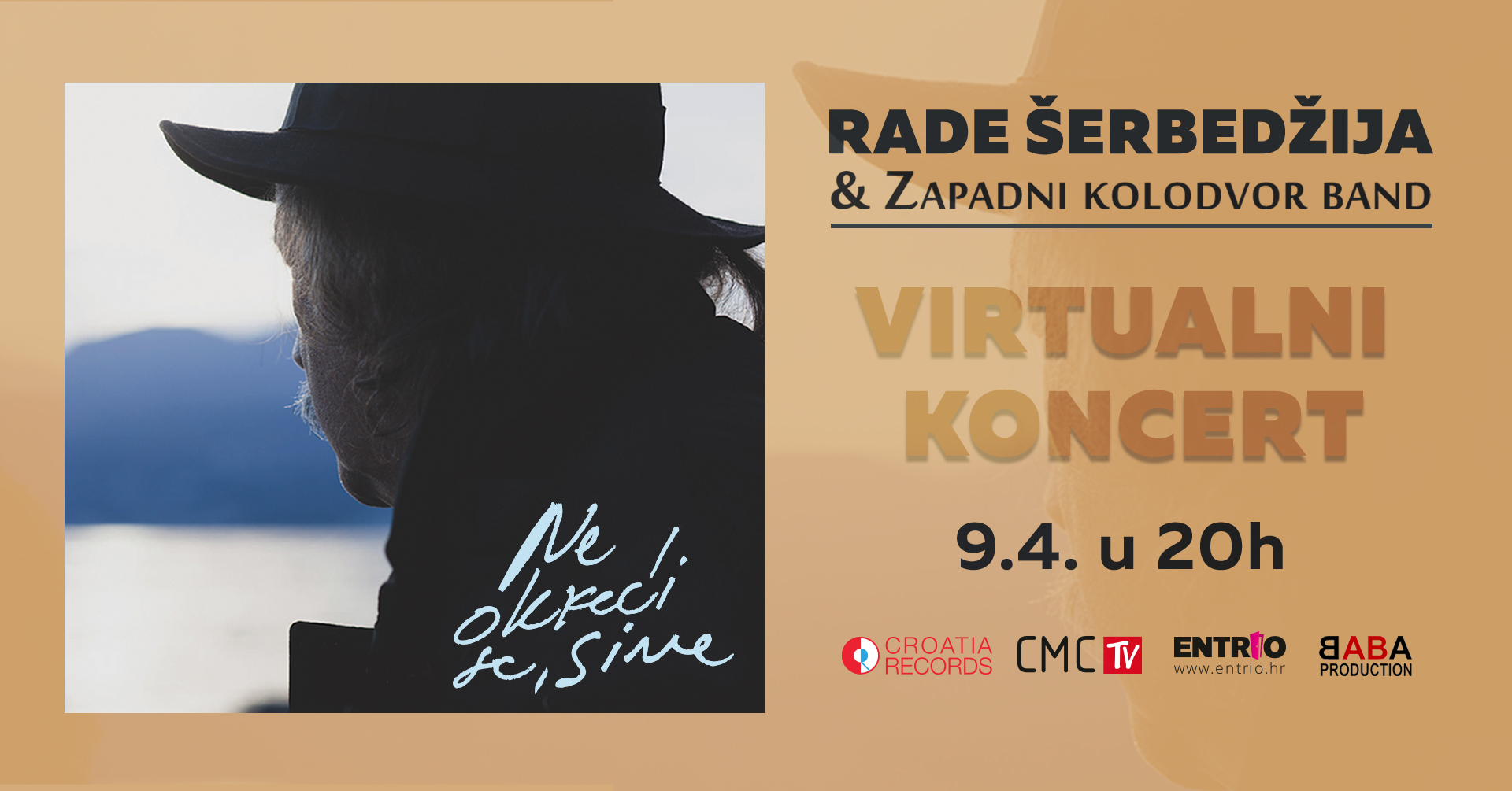 Rade Šerbedžija priprema se za svoj virtualni koncert Rade Šerbedžija priprema se za svoj virtualni koncert