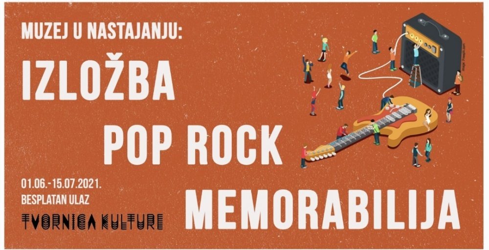 Otvorena izložba „Pop rock memorabilija“ u Tvornici Kulture