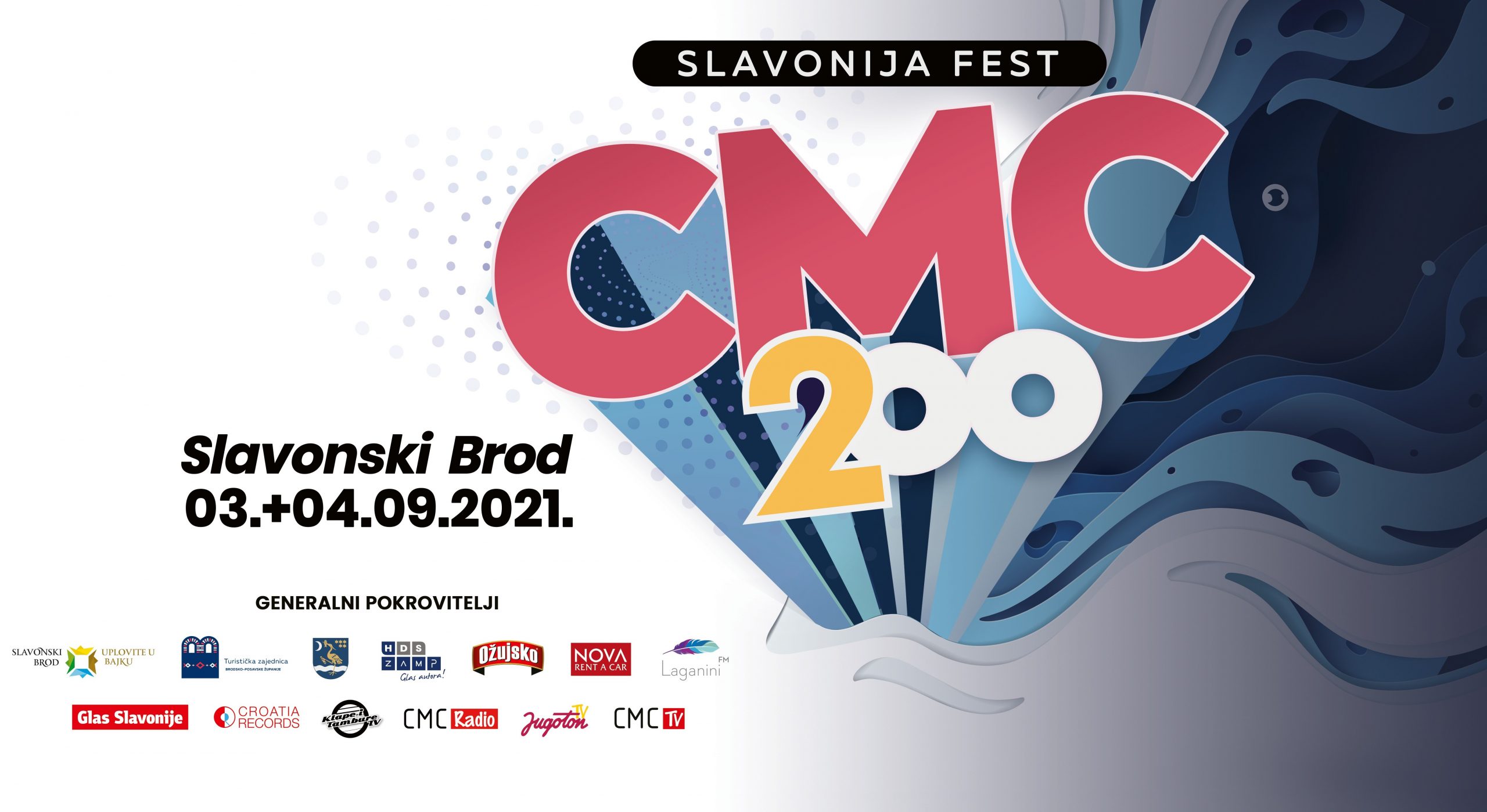 Poznat cijeli line up 5. CMC 200 Slavonija festa u Slavonskom Brodu