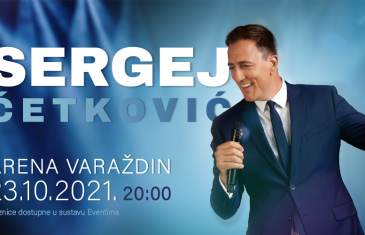 Sergej Ćetković u varaždinskoj Areni