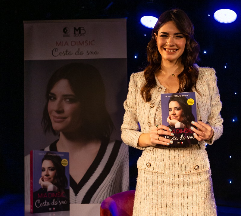 Mia Dimšić predstavila knjigu “Cesta do sna” u novootvorenom Klubu Kazališta Komedija