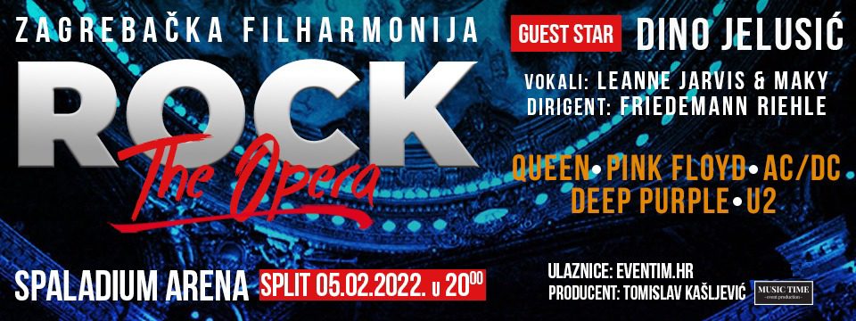 “ROCK THE OPERA” sa ZG filharmonijom dolazi u Split