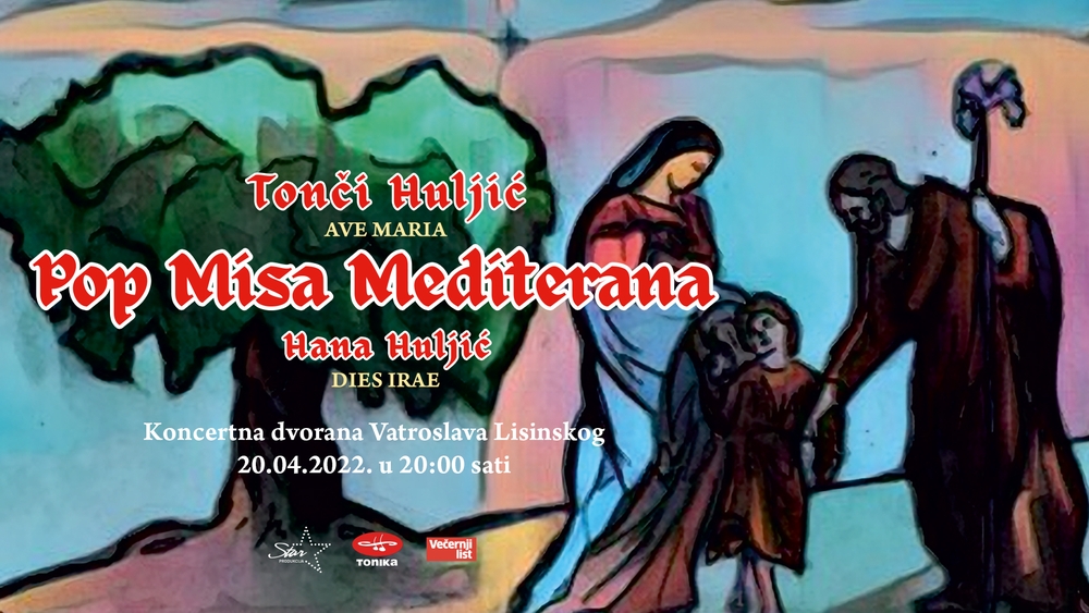 Kapitalno djelo skladatelja Tončija Huljića pod nazivom Pop Misa Mediterana u Lisinskom