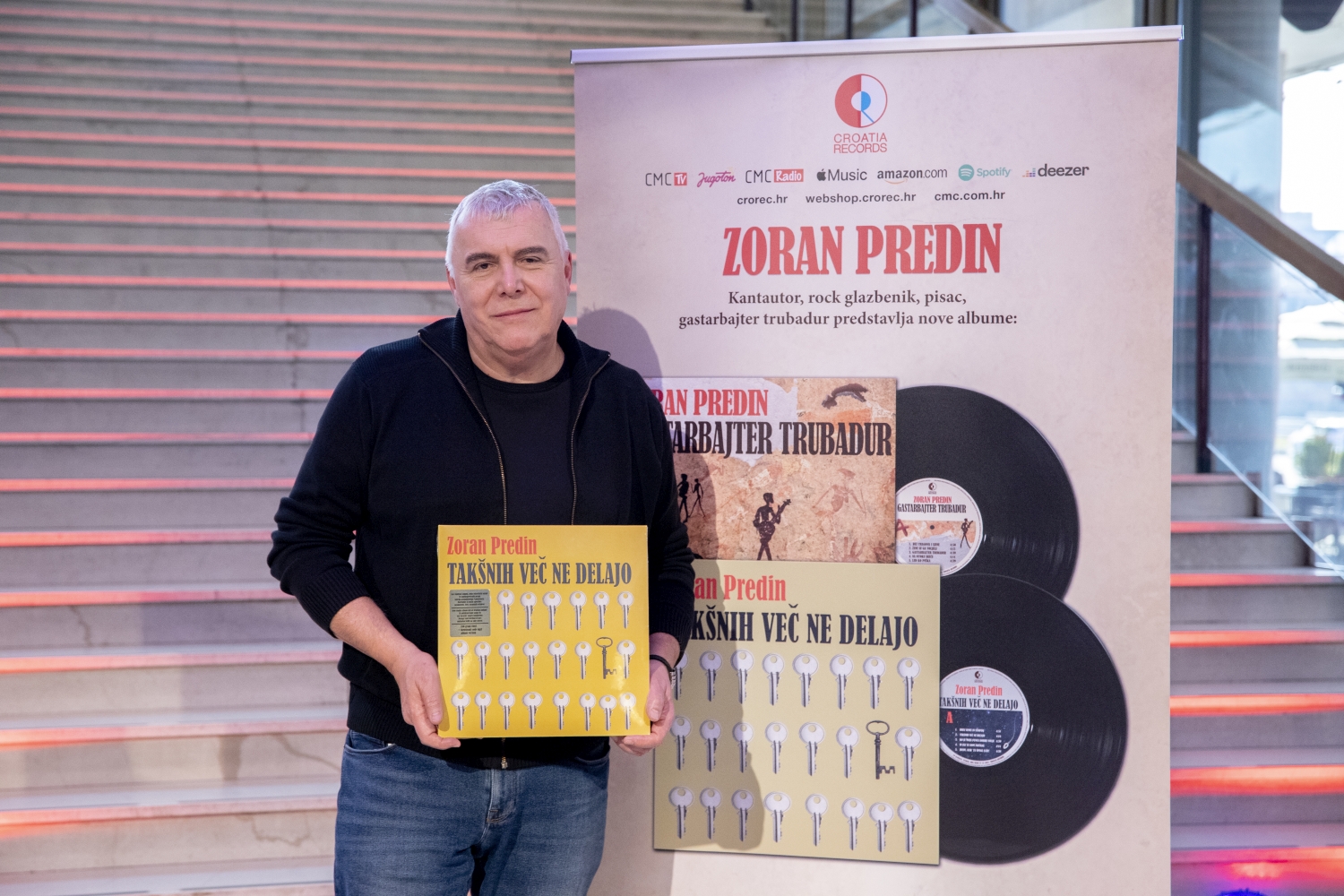 Legendarni Zoran Predin predstavio nove albume “Gastarbajter trubadur” i “Takšnih več ne delajo”