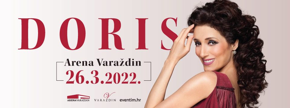 Koncert Doris Dragović u Varaždinu 26. ožujka