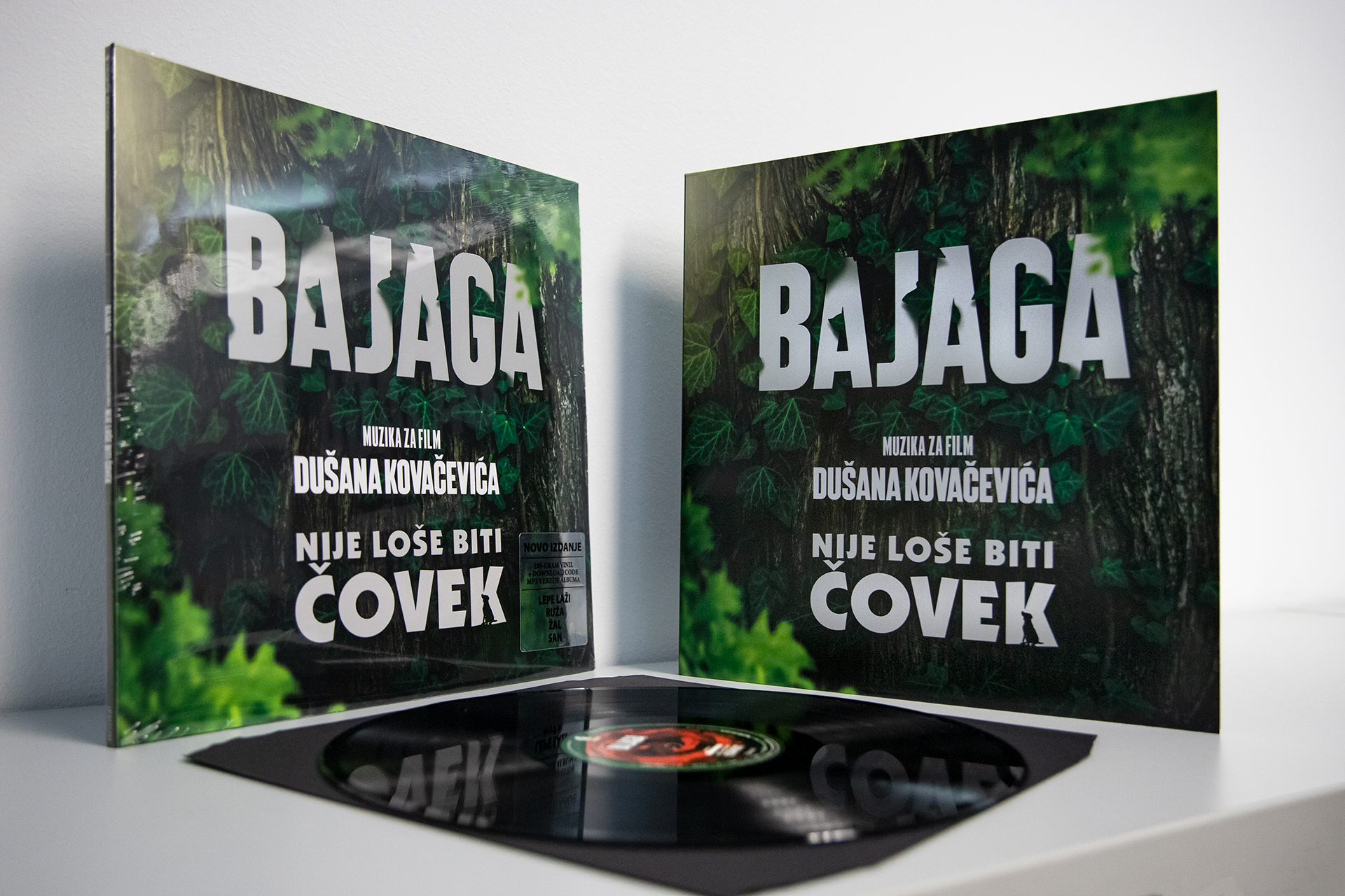 Objavljen vinil “Bajaga – Nije loše biti čovek (Muzika za film Dušana Kovačevića)”