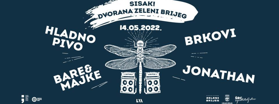 Goran Bare & Majke, Jonathan i drugi kultni izvođači dolaze u Sisak