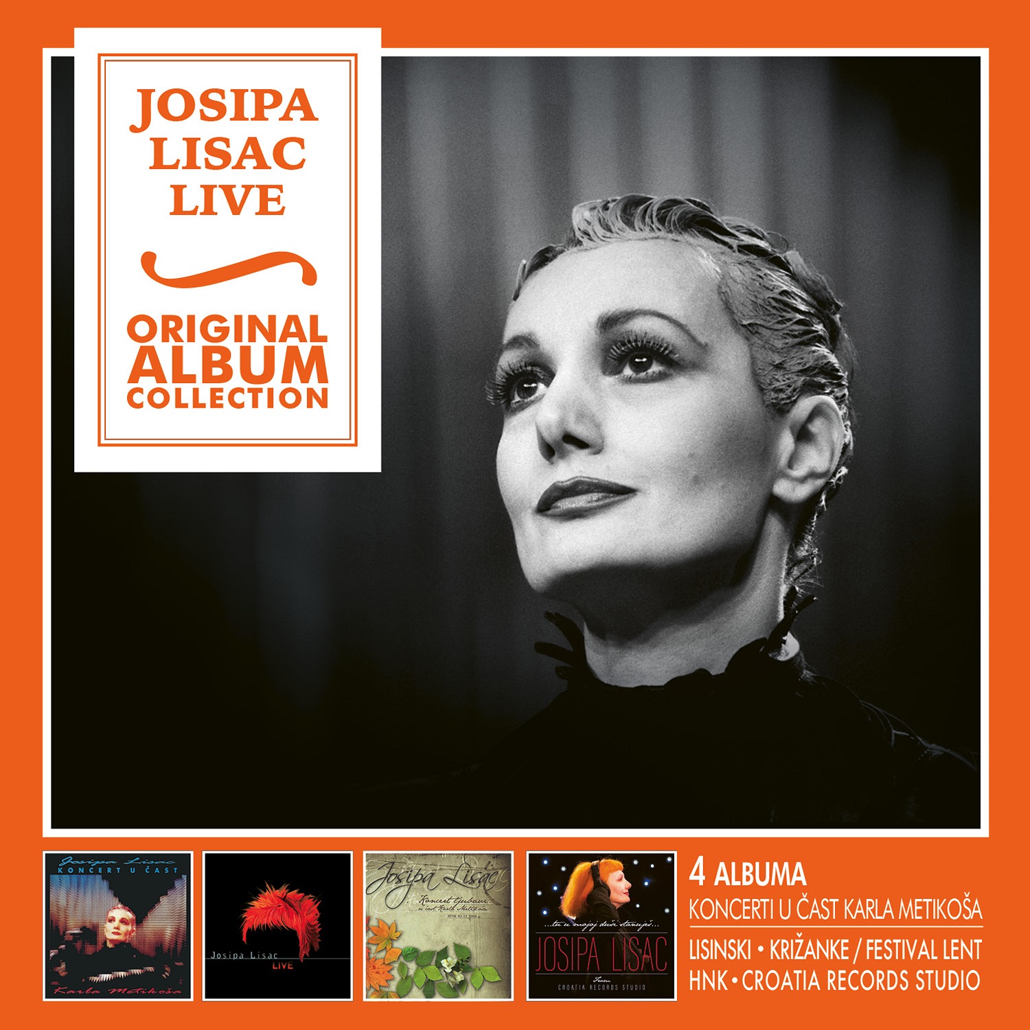 U prodaji box set “Original Album Collection, live” Josipe Lisac