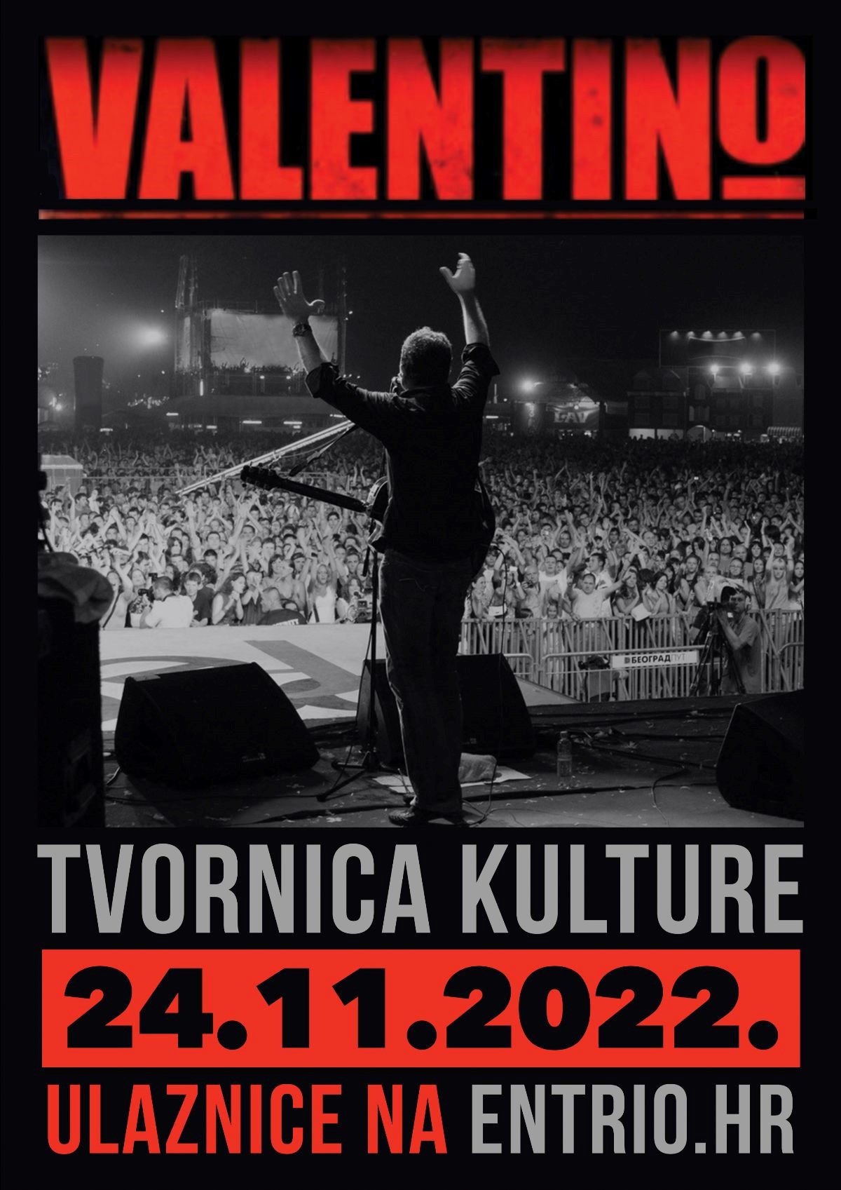 Valentino, jedna od najpopularnijih pop-rock grupa ovih prostora 80-ih, ponovno u Zagrebu!