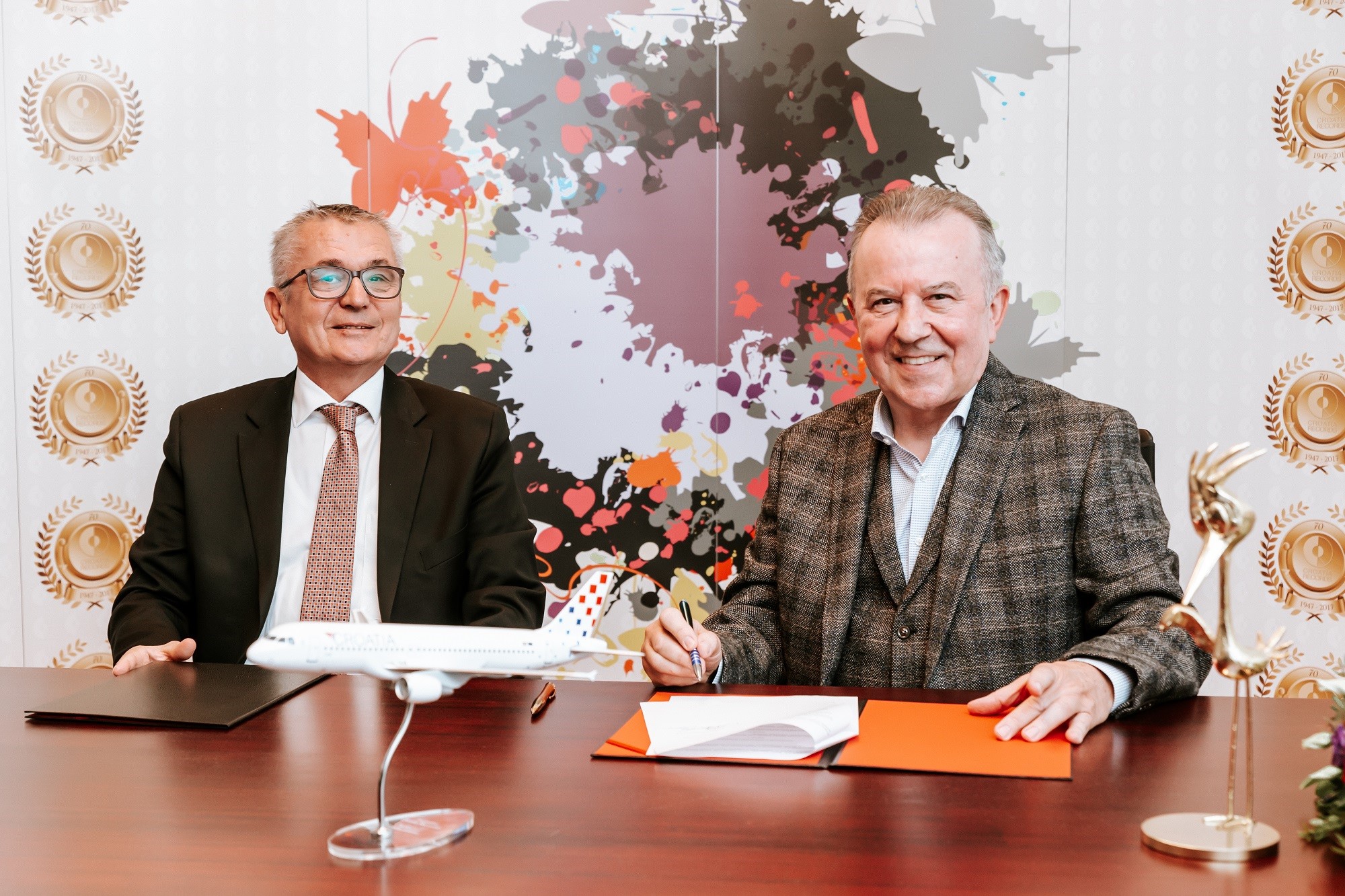 Croatia Records i Croatia Airlines potpisali sporazum o suradnji