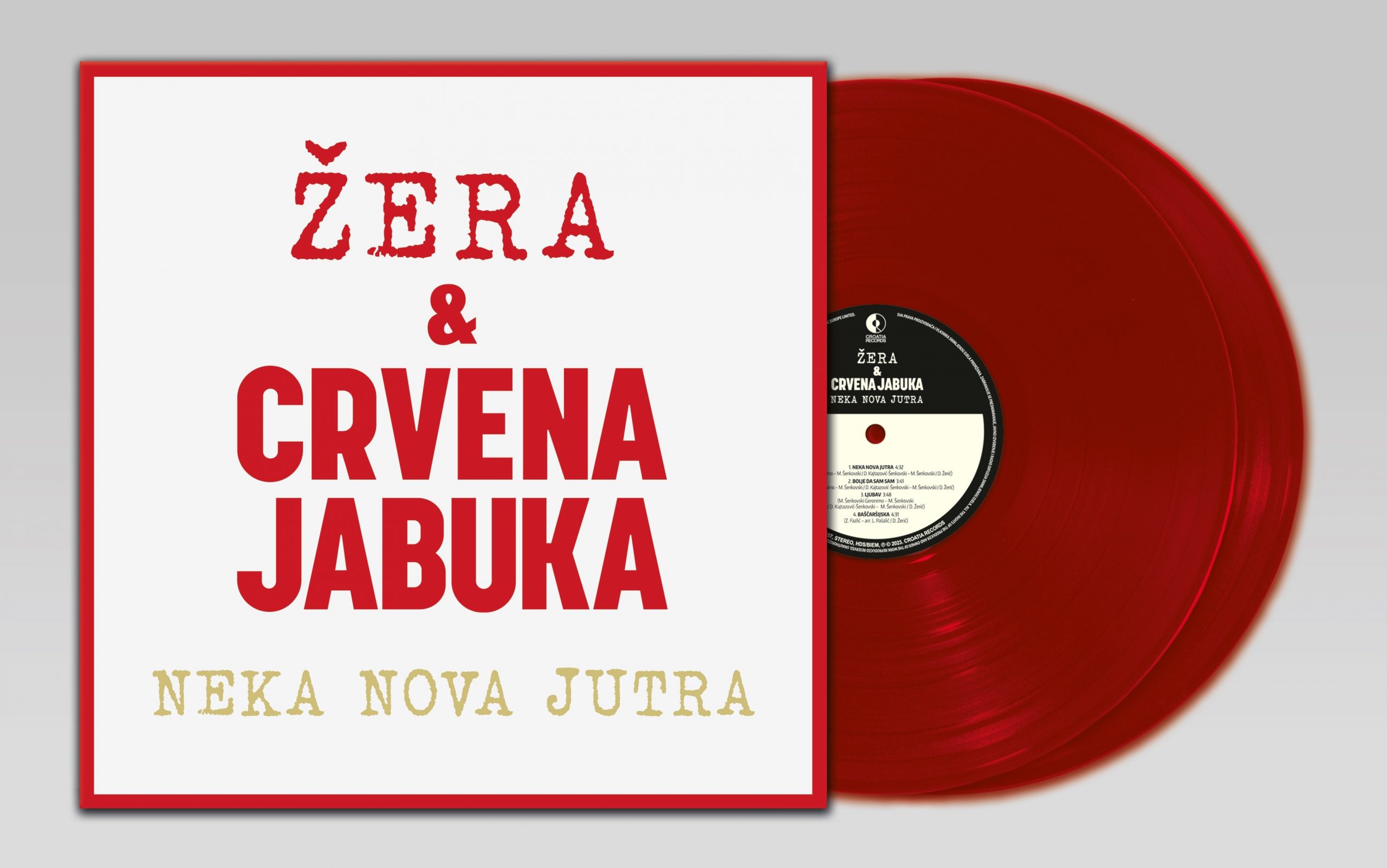Album “Neka nova jutra” na dvostrukom crvenom vinilu i novi rasprodani koncerti Crvene jabuke
