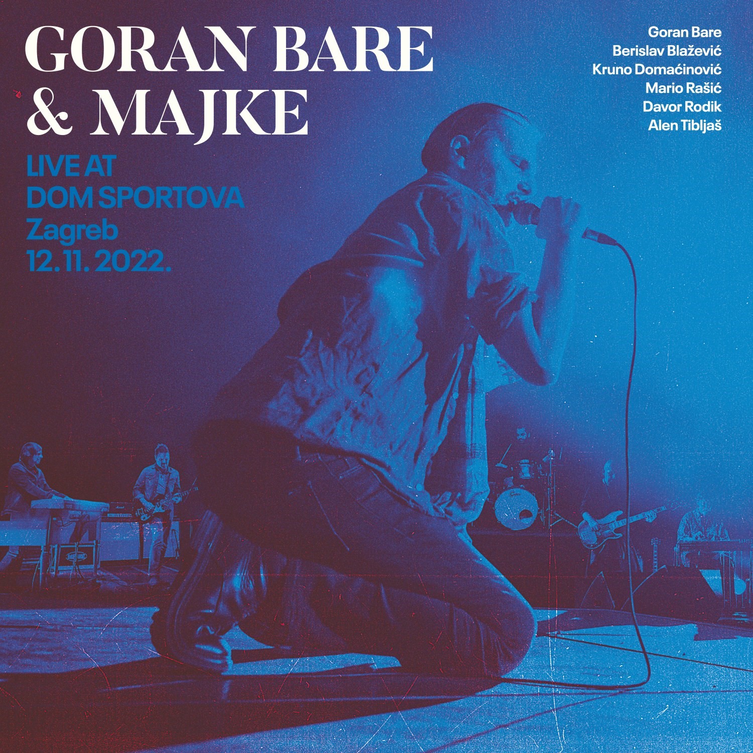 U prodaji novi live album Gorana Bare & Majki “Live at Dom sportova, Zagreb – 12. 11. 2022.”