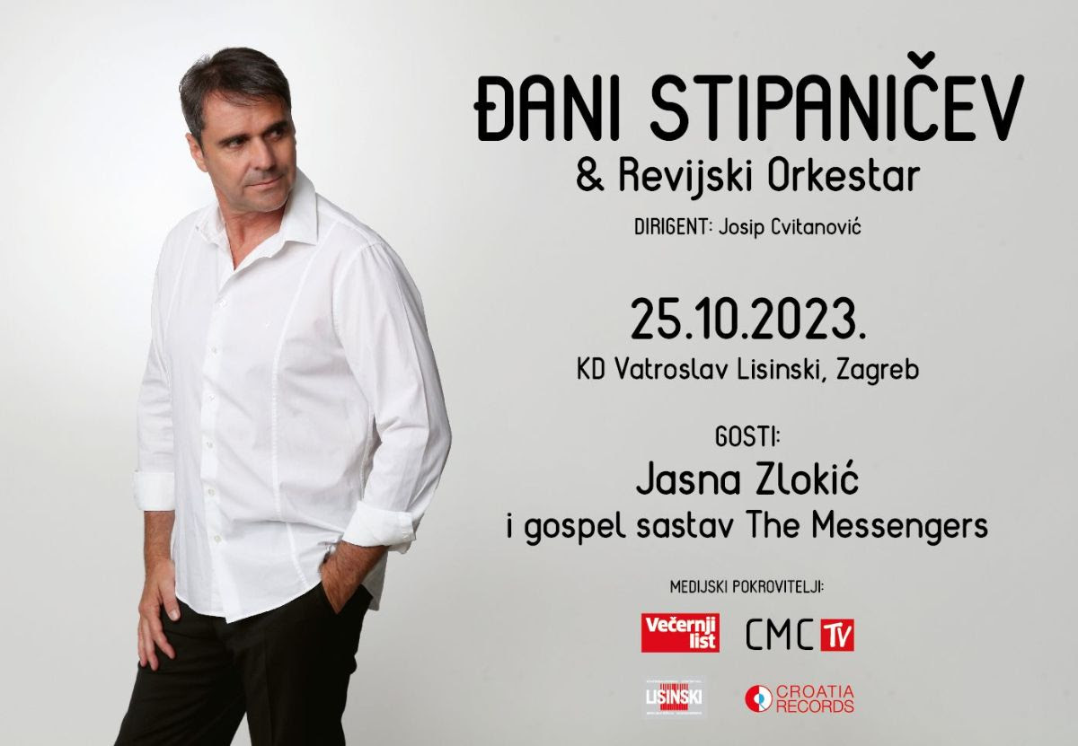 Pobjednik ovogodišnjih šansona, Đani Stipaničev, najavio veliki solistički koncert u Lisinskom