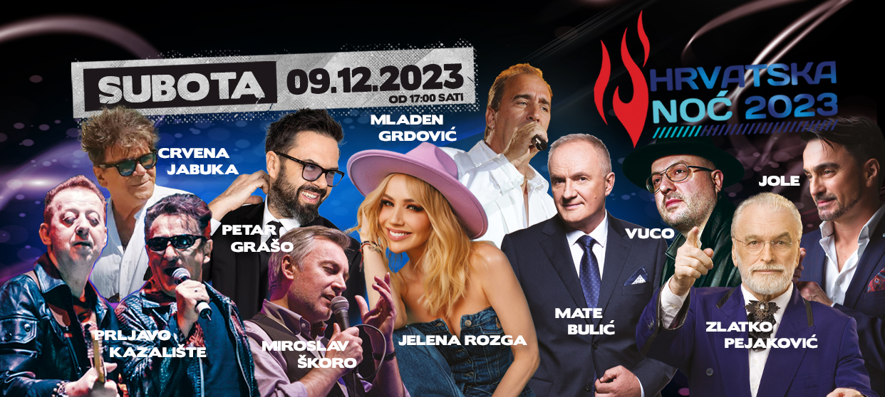 Hrvatska glazbena reprezentacija u Frankfurtu! Čekaju vas Grašo, Bulić, Prljavo kazalište, Rozga, Jole i mnogi drugi.