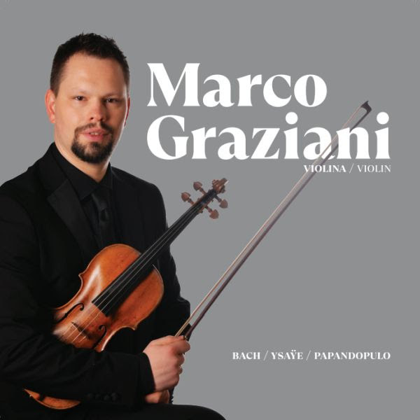 Od baroka do moderne – Marco Graziani na novom albumu svira Bacha, Ysaÿea i Papandopula!