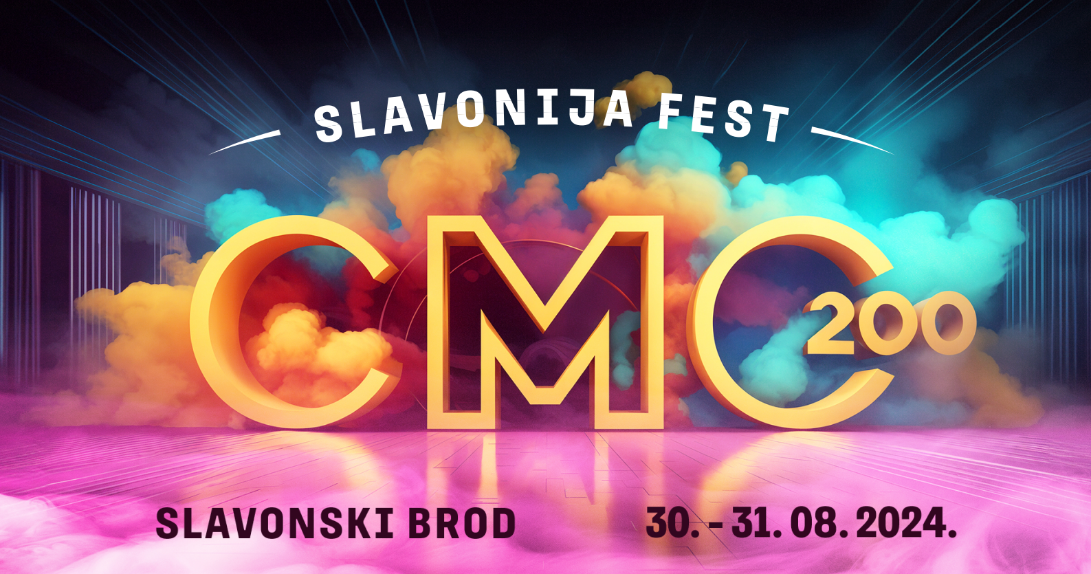 Najavljeno 8. izdanje CMC 200 Slavonija festa – spektakl u srcu Slavonskog Broda ugostit će brojna glazbena imena