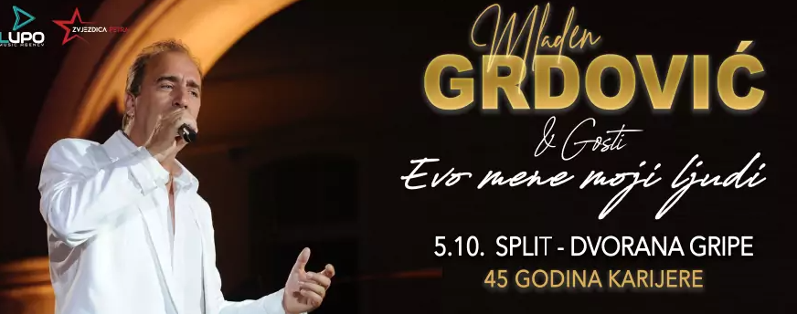 Mladen Grdović – Evo mene moji ljudi u Splitu