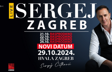 Sergej Ćetković u Lisinskom – 5 koncerata