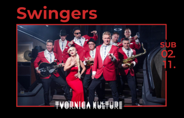 SWINGERS u Tvornici kulture: “25 nam je godina tek”