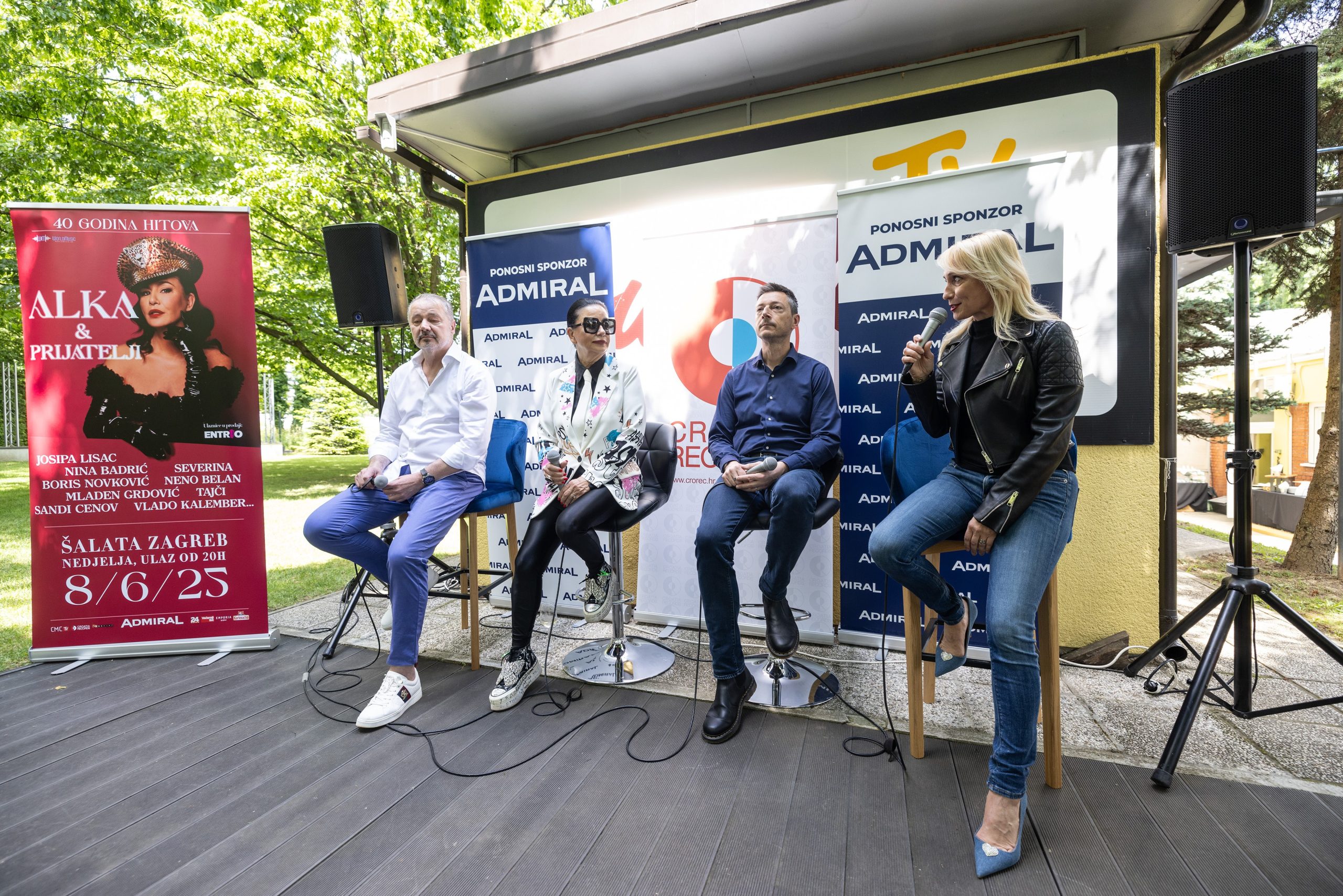 Alka Vuica slavi 40 godina karijere velikim koncertom na Šalati: Alka & prijatelji – glazbeno slavlje ljeta