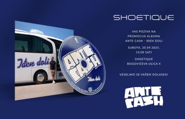 Croatia Records i Shoetique vas pozivaju na promociju albuma Ante Casha – Iđen doli