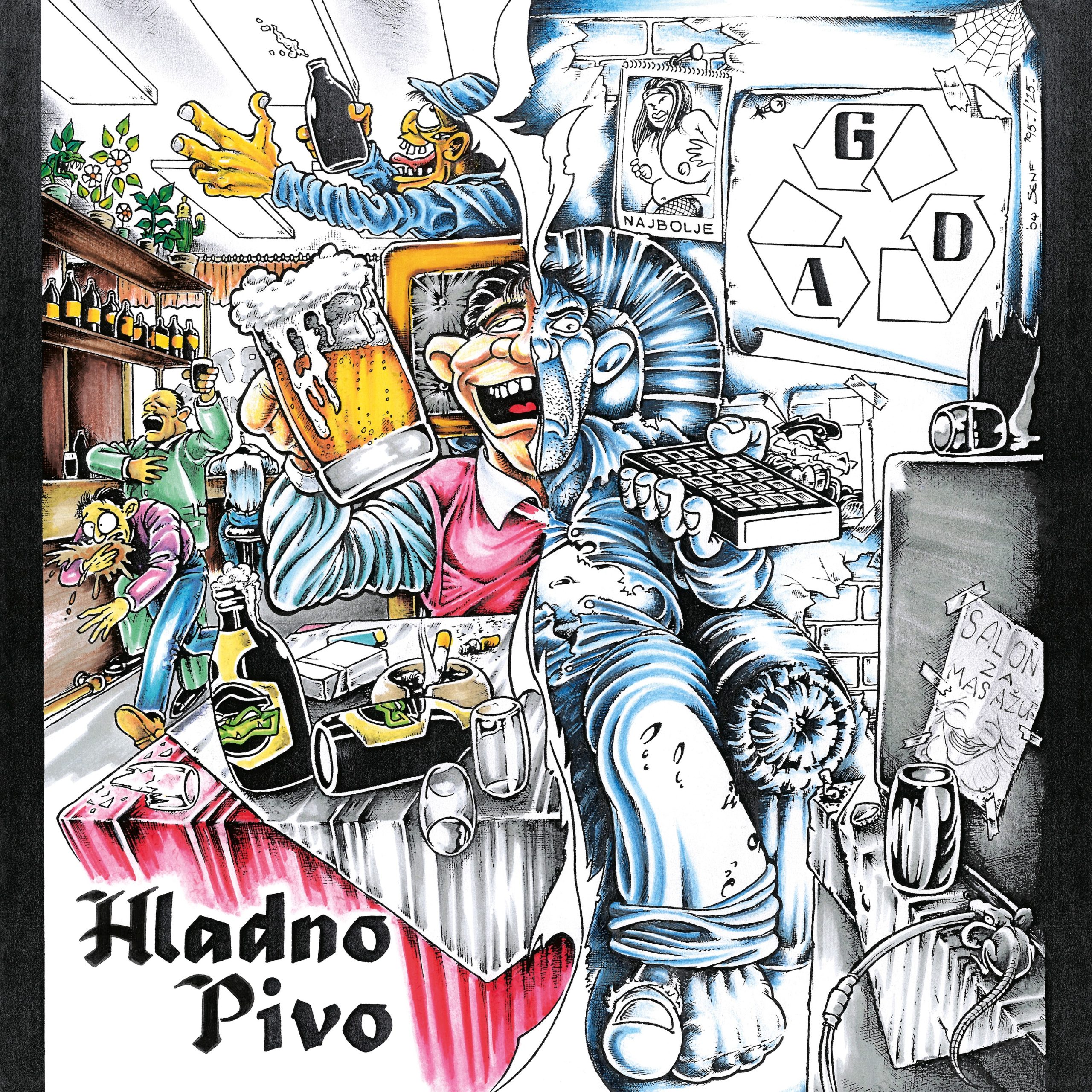 U prodaji reizdanje drugog albuma Hladnog piva – G.A.D. U prodaji reizdanje drugog albuma Hladnog piva – G.A.D.
