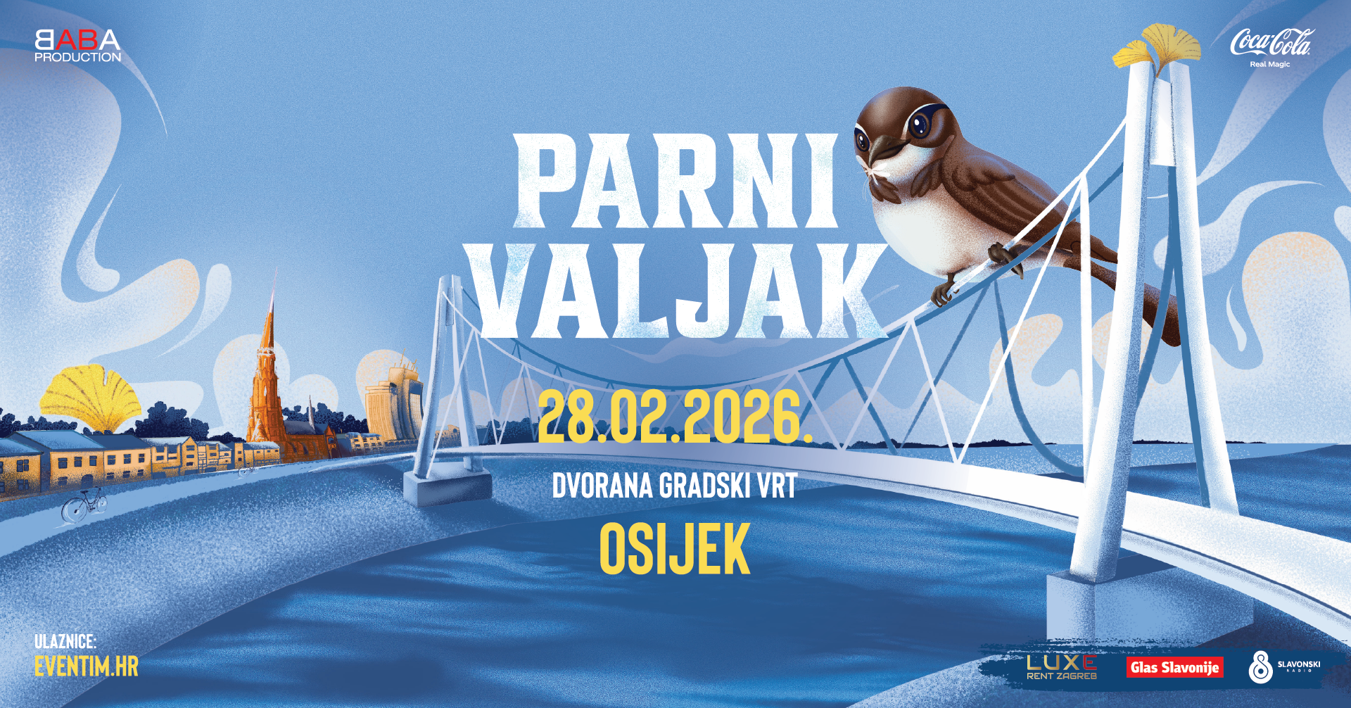 Turneja “50” se nastavlja: Parni Valjak stiže u Osijek Turneja “50” se nastavlja: Parni Valjak stiže u Osijek