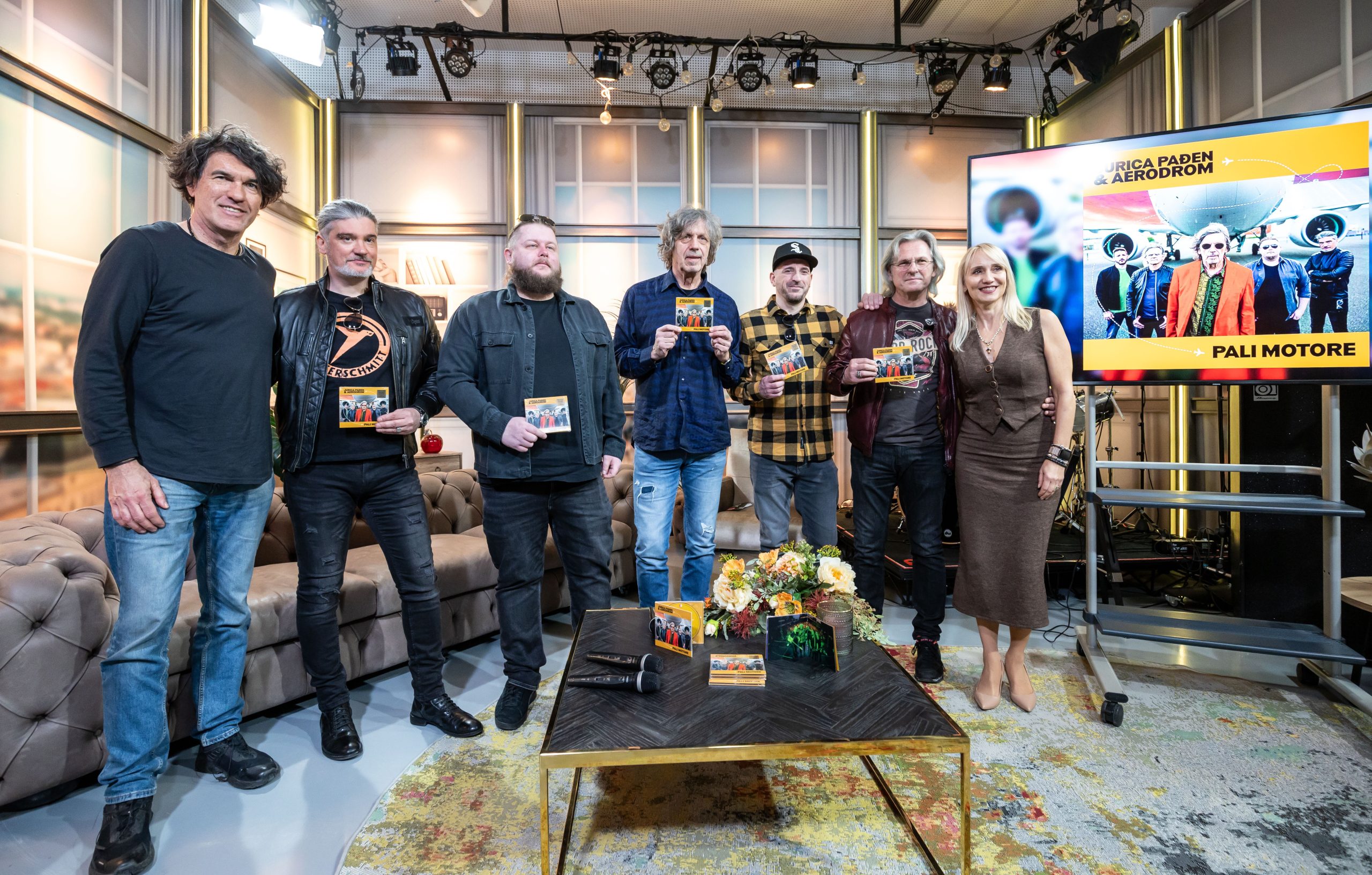 Jurica Pađen i Aerodrom objavili novi album Pali motore – ekskluzivno predstavljanje u Croatia Records Studiju
