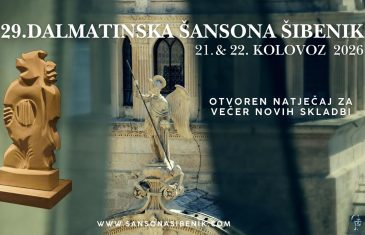 OTVOREN NATJEČAJ ZA ŠIBENSKU ŠANSONU: “Želimo ostati bastion dalmatinske pisme”