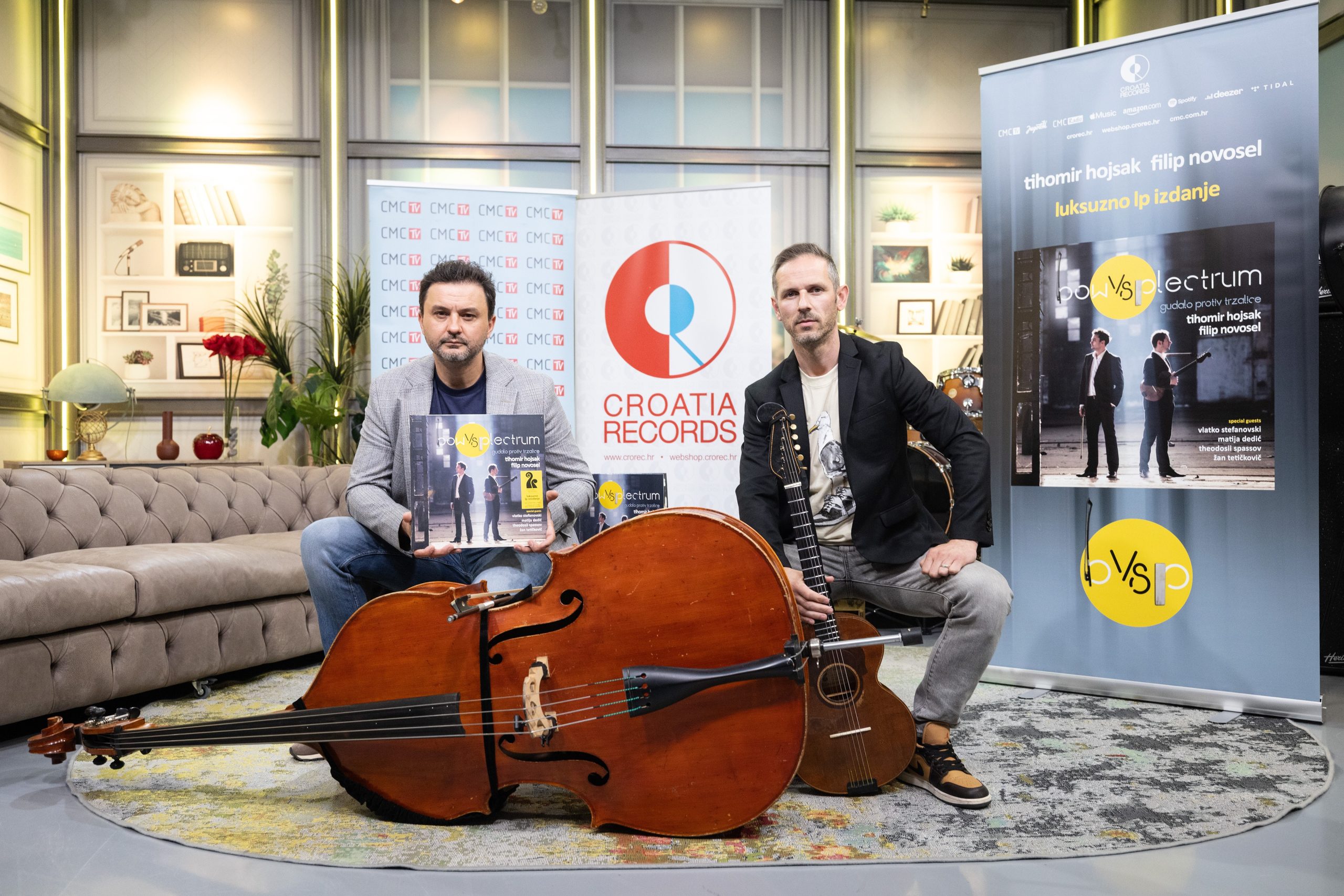 “Svjetski, a naši” – Hojsak & Novosel obilježili 10 godina albuma Bow vs. Plectrum i najavili koncert u Tvornici kulture “Svjetski, a naši” – Hojsak & Novosel obilježili 10 godina albuma Bow vs. Plectrum i najavili koncert u Tvornici kulture