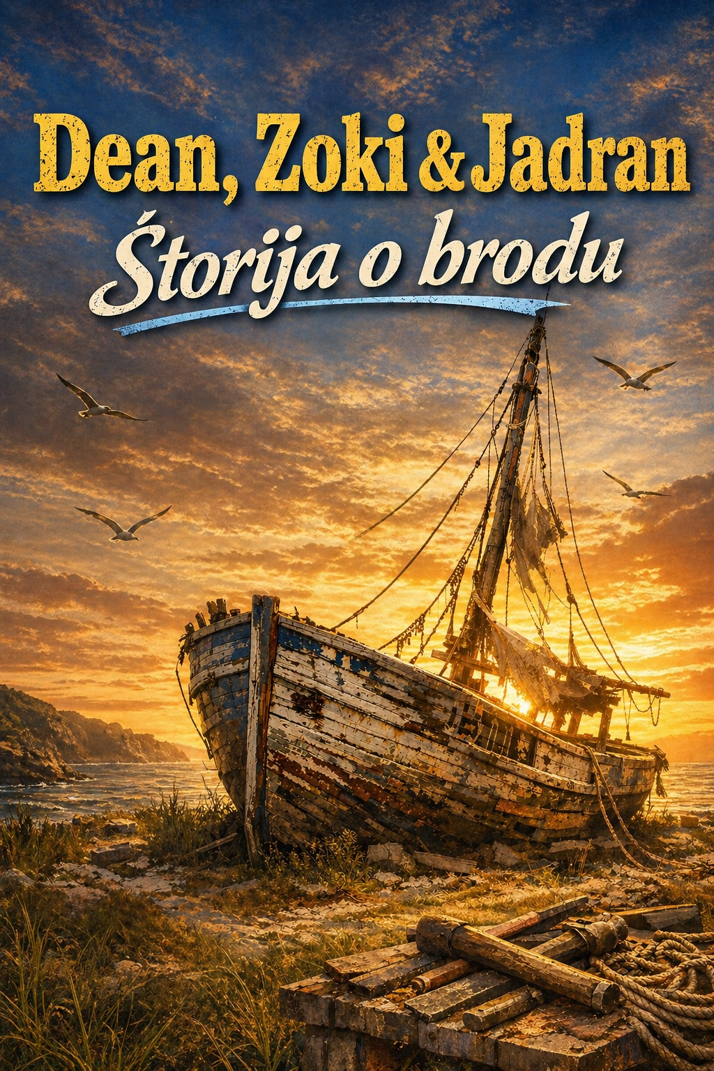 Dean, Zoki i Jadran predstavljaju novi singl Štorija o brodu