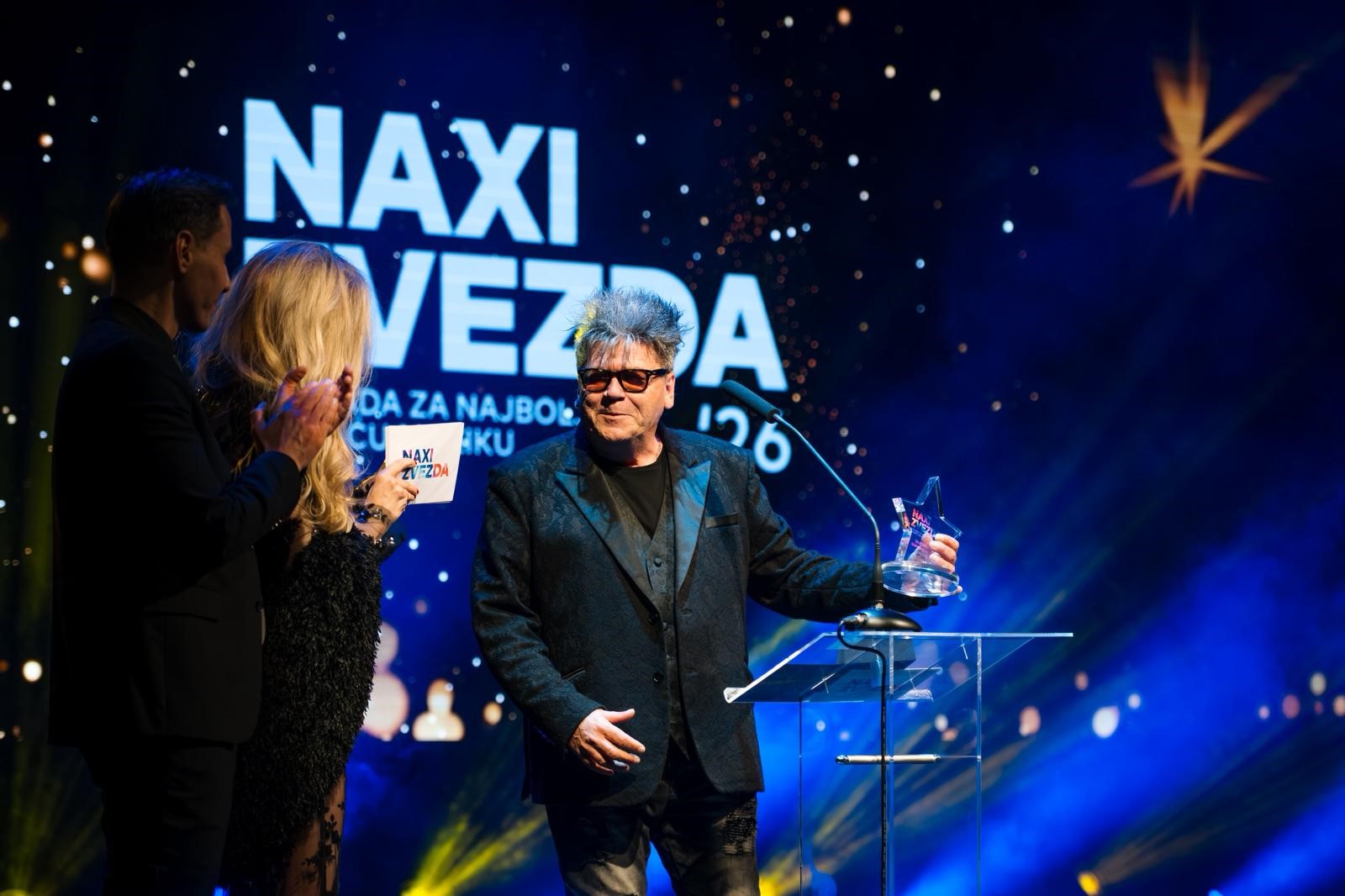 Žera i Crvena jabuka, Dado Topić i projekt Hitmaker među dobitnicima nagrada Naxi Zvezda