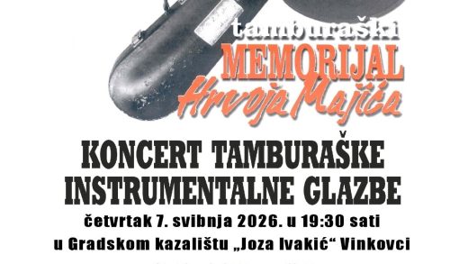 Održan 26. Tamburaški memorijal Hrvoja Majića u Vinkovcima – večer posvećena tamburaškoj baštini i virtuoznosti