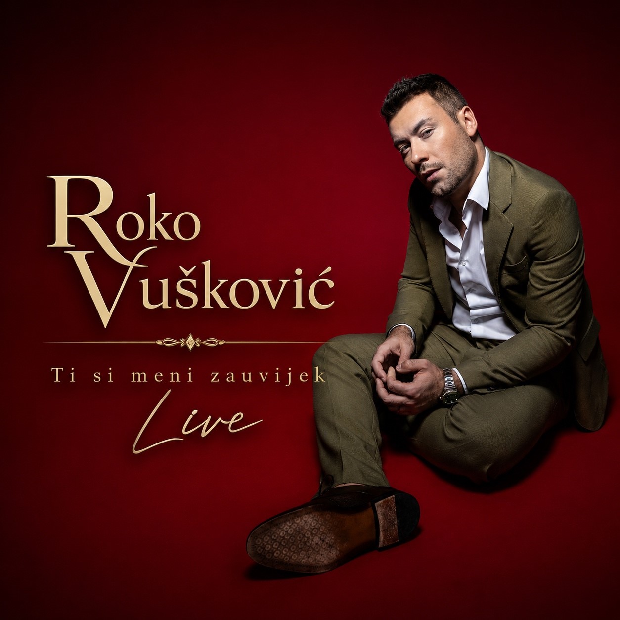 Roko Vušković na live snimanju pjesme Ti si meni zauvijek okupio vrhunske glazbenike čija sjajna energija pokazuje snagu žive izvedbe